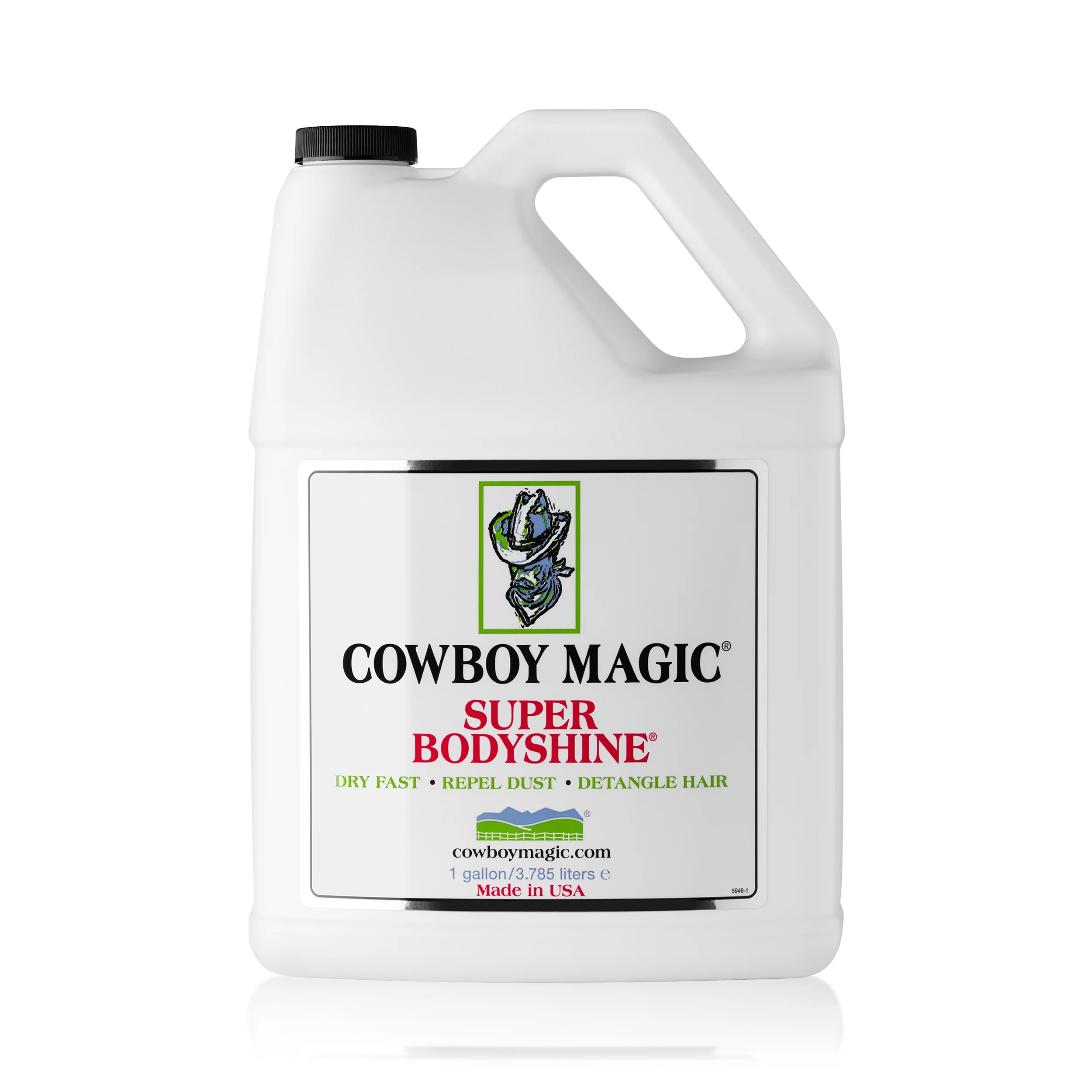 Cowboy Magic: Super BodyShine Value Pack, Includes Sprayer (32 Oz) & Refill (1 Gallon)