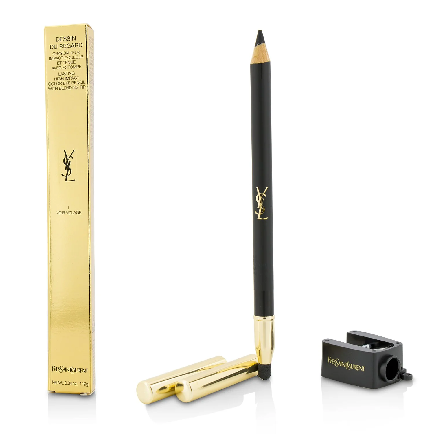 Yves Saint Laurent Dessin Du Regard Lasting High Impact Color Eye Pencil - # 4 Bleu Insolent  1.19g/0.04oz