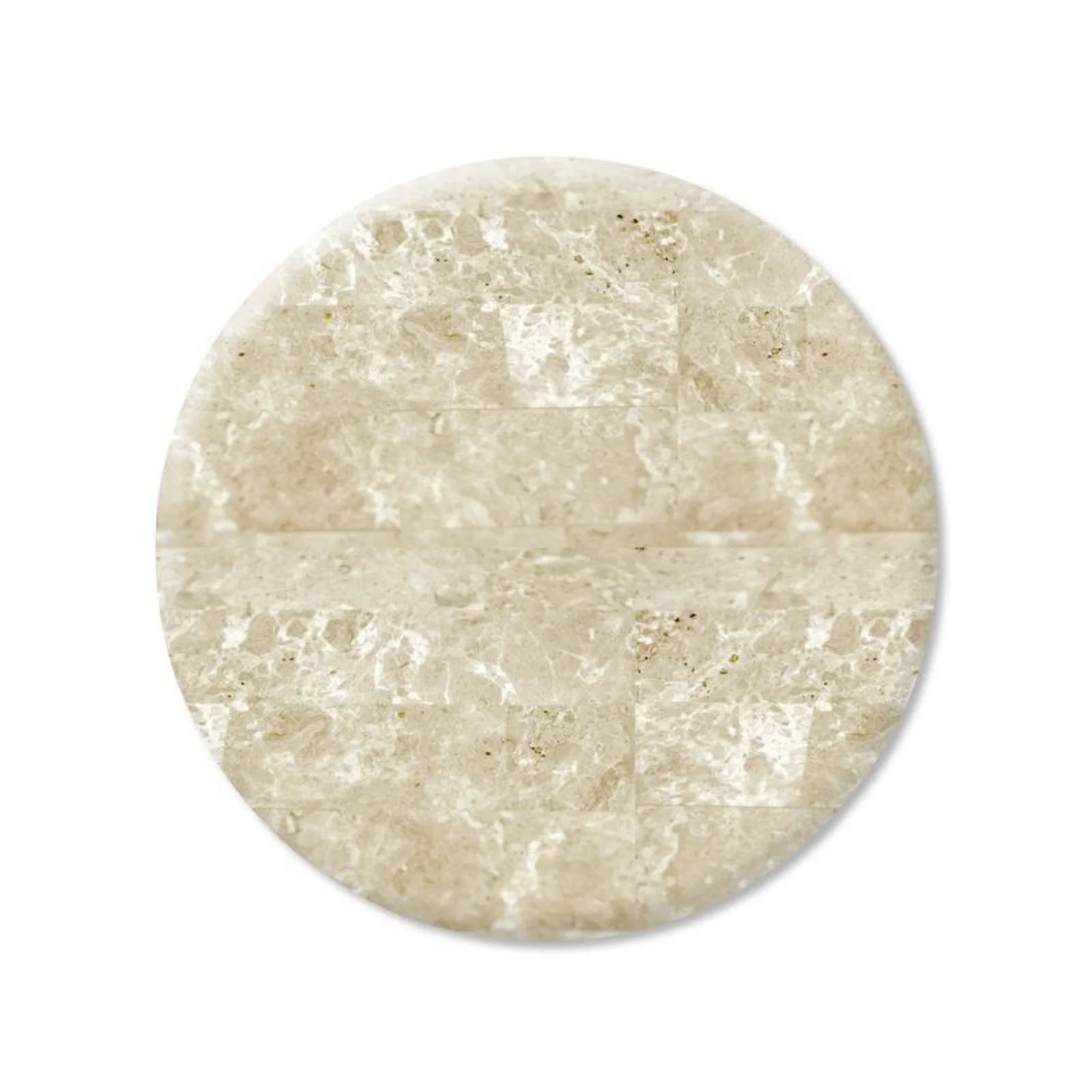 Bowery Hill Round Transitional Wood End Table in Dark Cherry