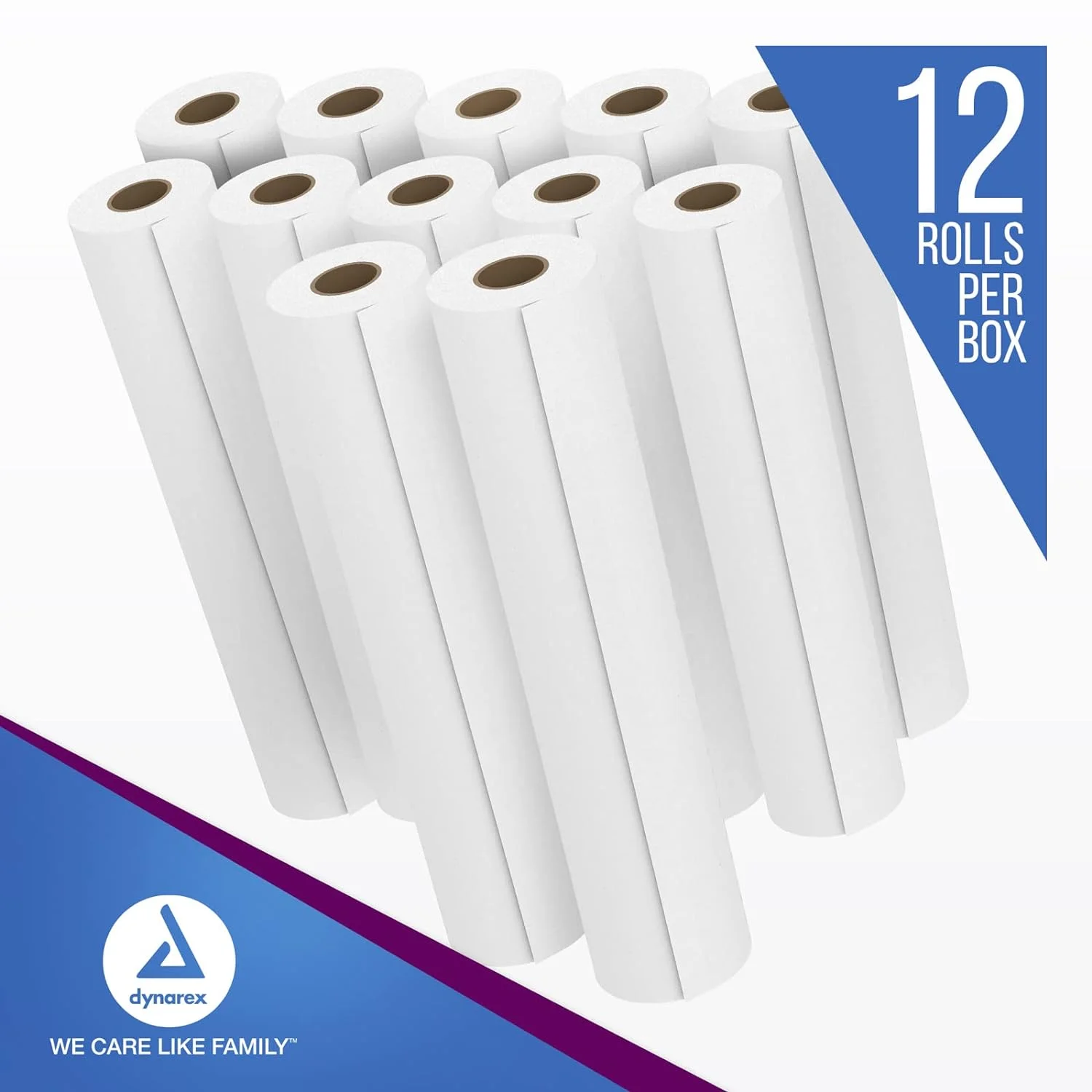 Dynarex 4481 CASE Table Paper, Exam, Smooth, 18