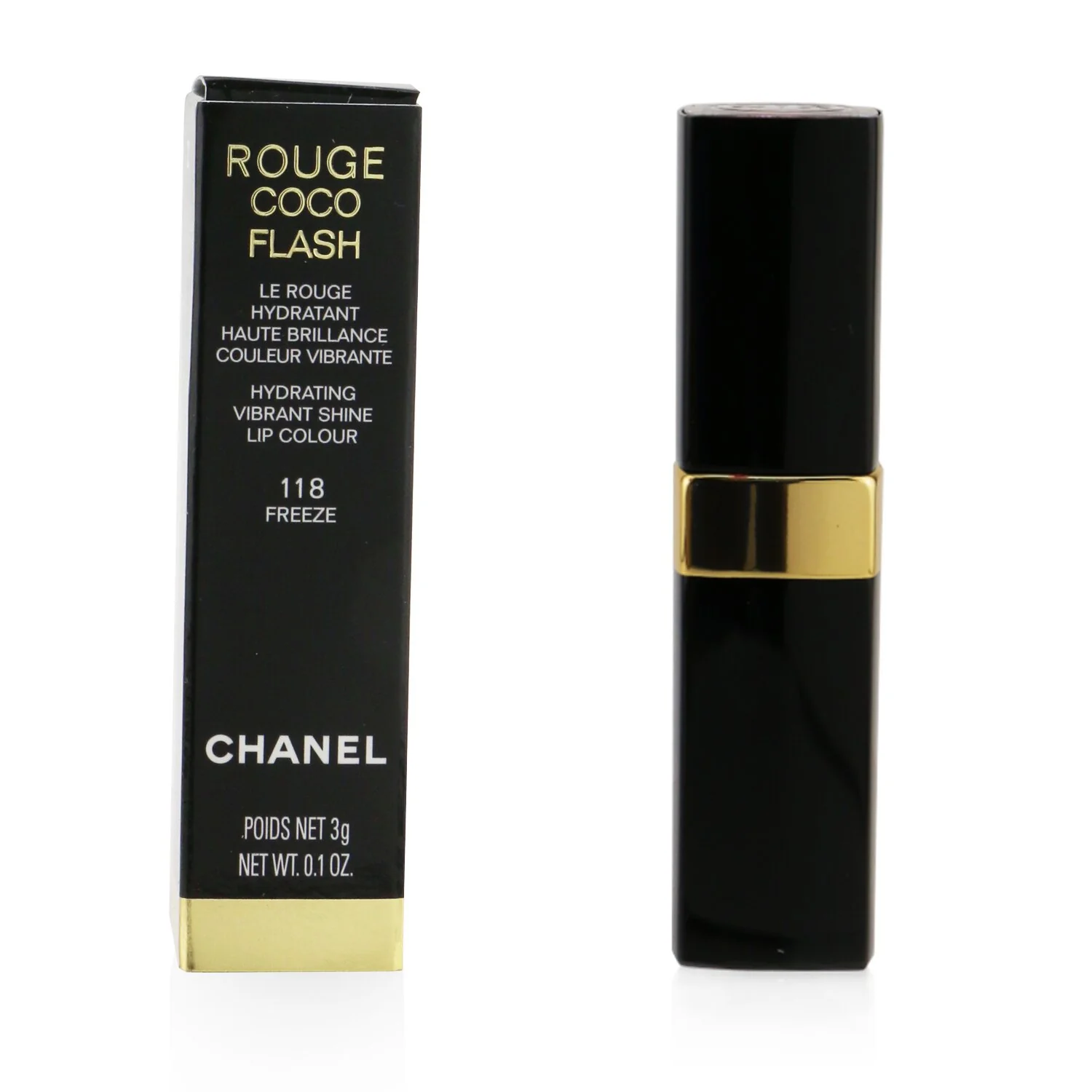 Chanel Rouge Coco Flash Hydrating Vibrant Shine Lip Colour - # 142 Crush  3g/0.1oz