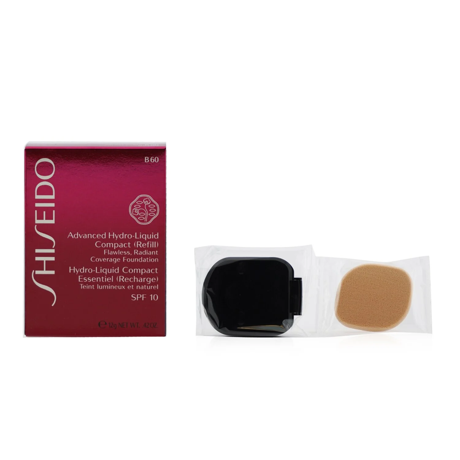 Shiseido Advanced Hydro Liquid Compact Foundation SPF10 Refill - B40 Natural Fair Beige  12g/0.42oz