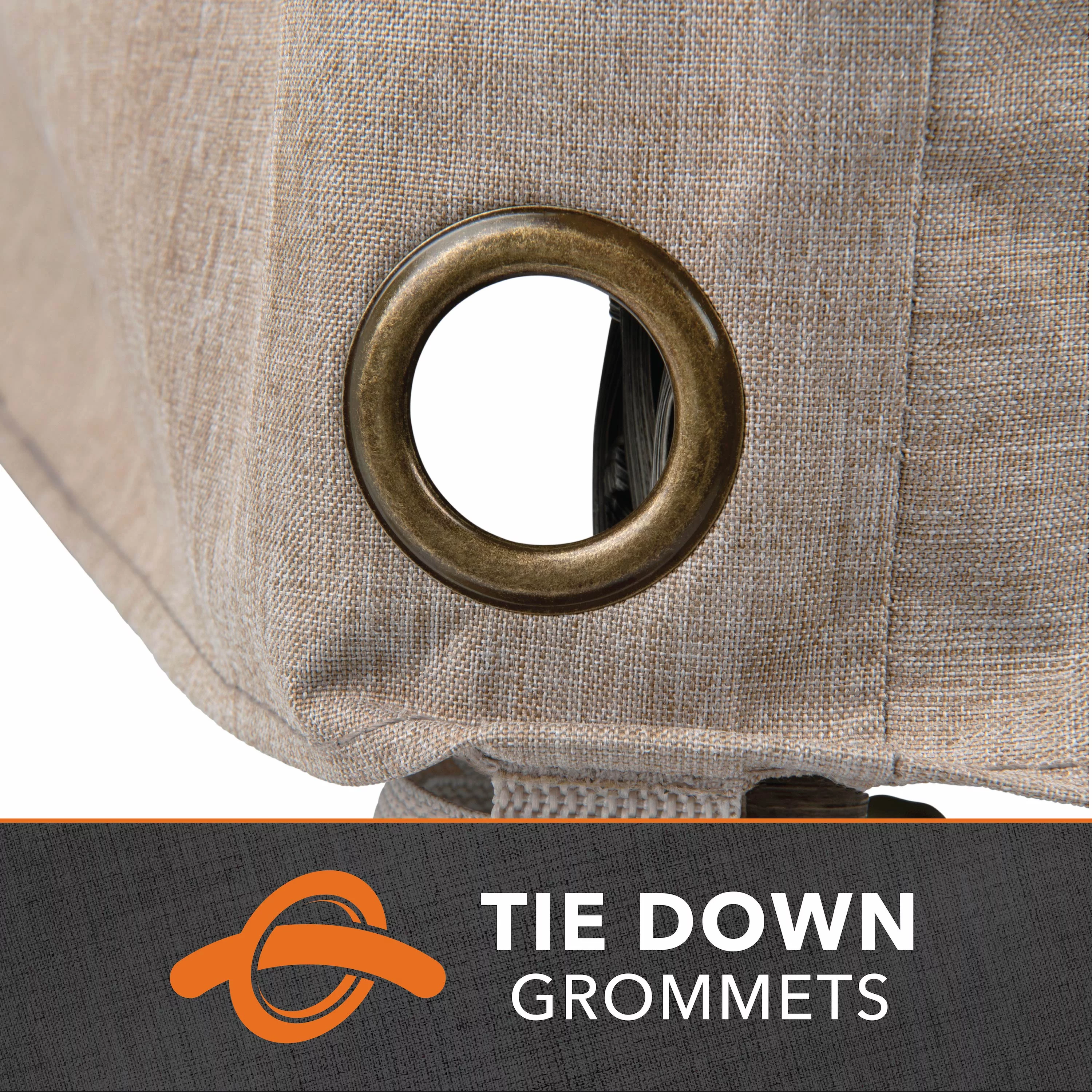 Modern Leisure Garrison Rect/Oval Patio Table & Chair Set Cover, Waterproof, 108