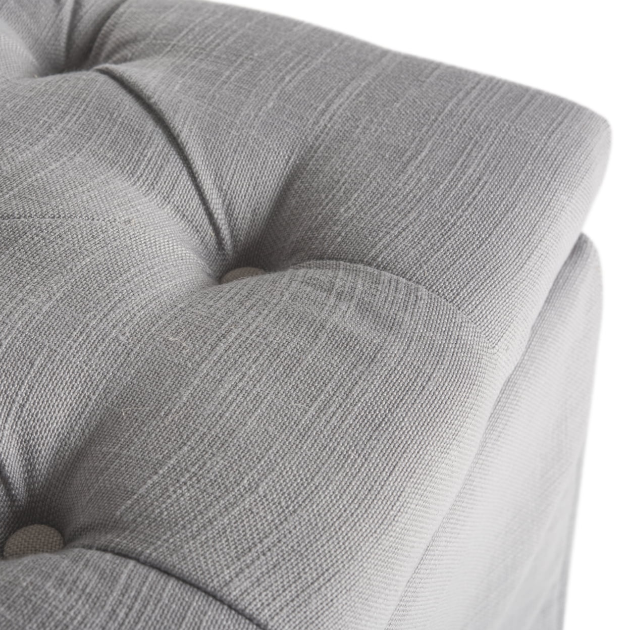 SAFAVIEH Betsy Vanity Chair Artic Grey / Taupe