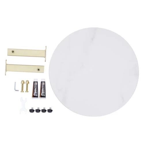 3-Tier End Table Living Room Sofa Side Snack Table Coffee Tray Under Sofa Table