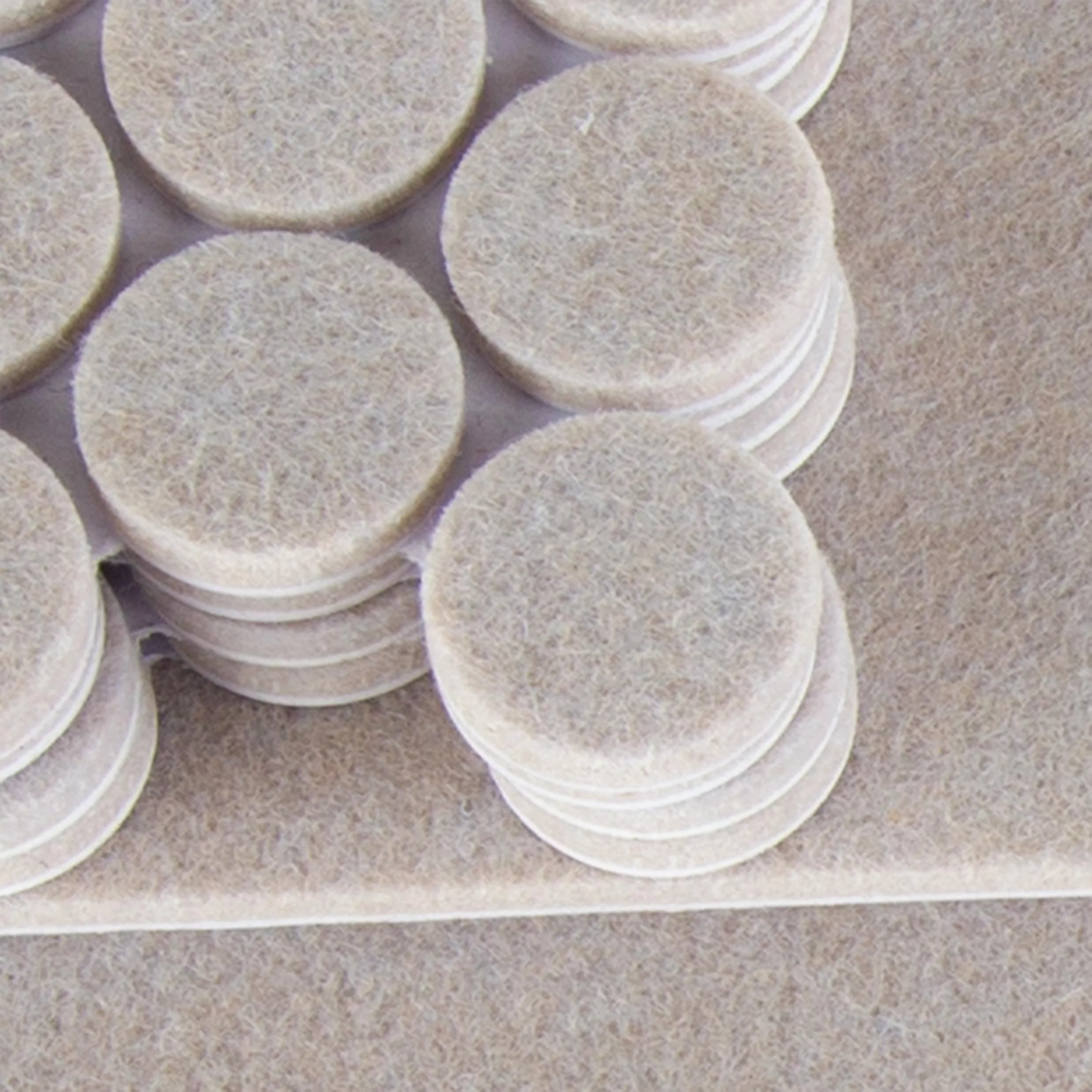 MinnARK Premium Felt Furniture Pads - 333 Pc - Oatmeal