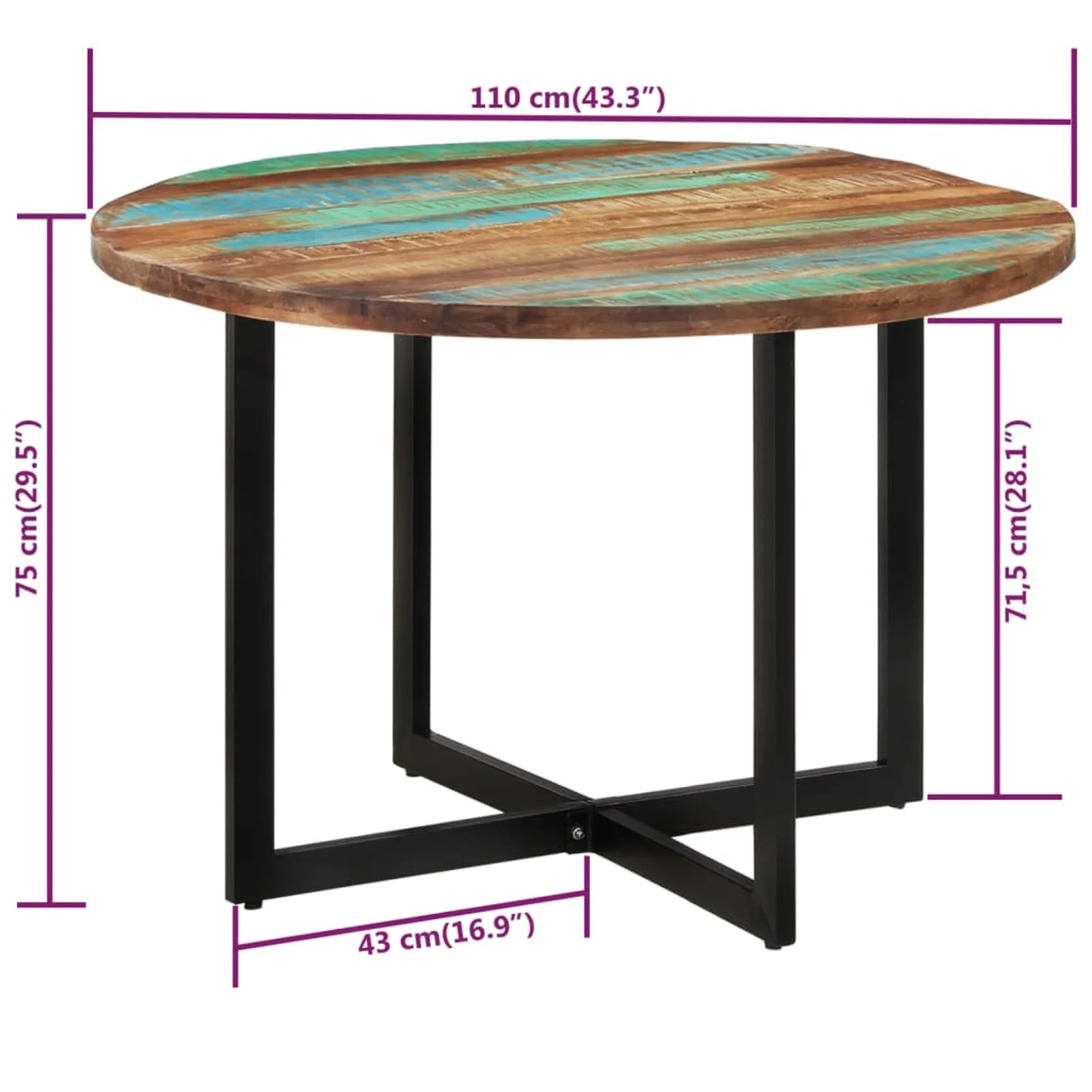 moobody Dining Table 43.3