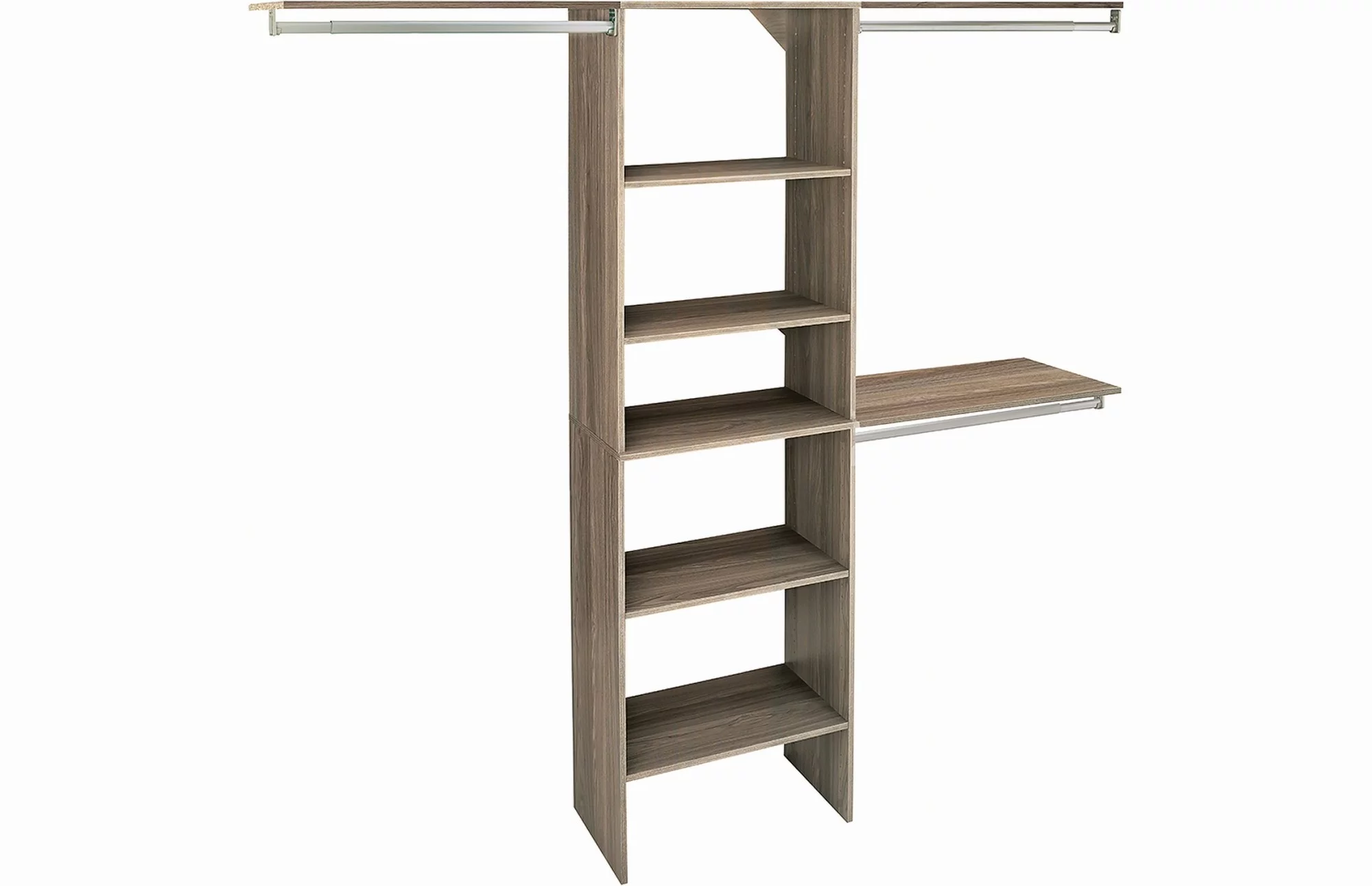 Closetmaid Ss25-Cos Suitesymphony 7 To 10 Foot Wide Closet System Kit - Grey