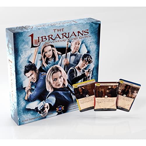 The Librarians: Adventure Card Game - Licensed Card & Board Game Based On The TV Series | Scenario Based Gameplay | Play Co-Op Or Solo |1-4 Players