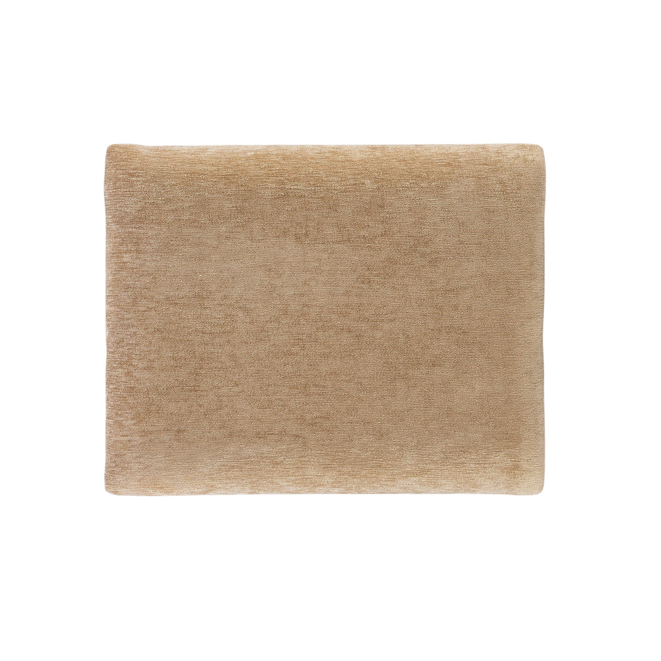 Nelson Upholstered Vanity Bench, Lightly Distressed Deep Cherry Base with Beige Chenille Fabric