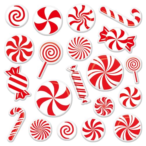 Whaline 30Pcs Winter Thick Gel Clings Christmas Blue Purple Silver Snowflake Window Gel Decals Cute Reusable Xmas Winter Window Clings for Home Classroom Nursery Frozen Party Supplies