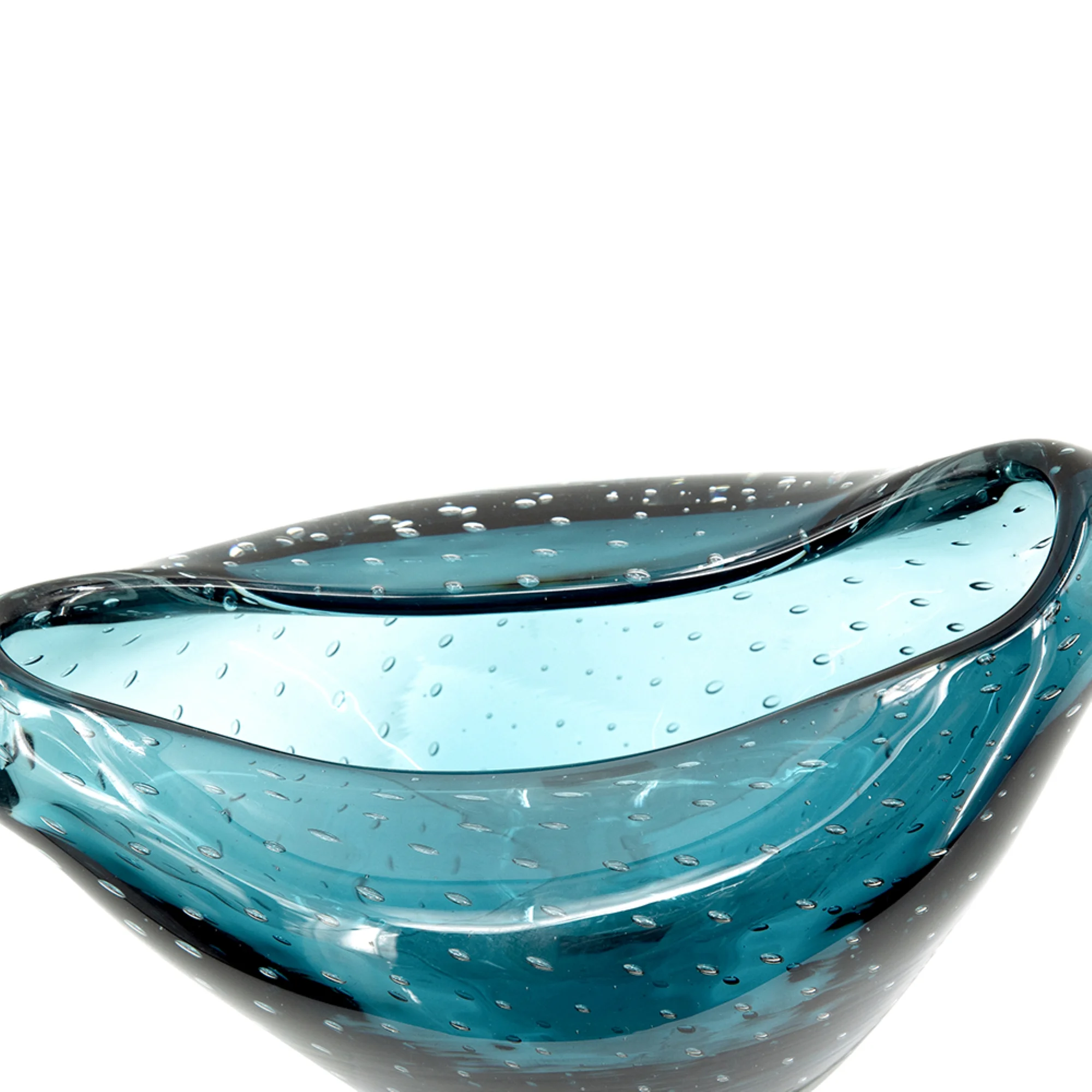 CC Home Furnishings Belling Bowl Glass Vase - 11.5