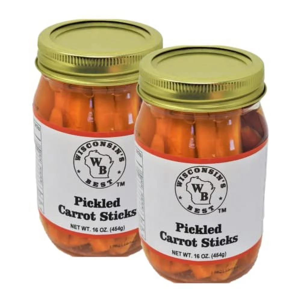Pickled Carrot Sticks 16Oz. (2 Pack)