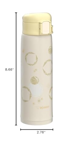 Zojirushi SM-SA60BA Stainless Steel Vacuum Insulated Mug, 1 Count (Pack of 1), Black, 20 oz.