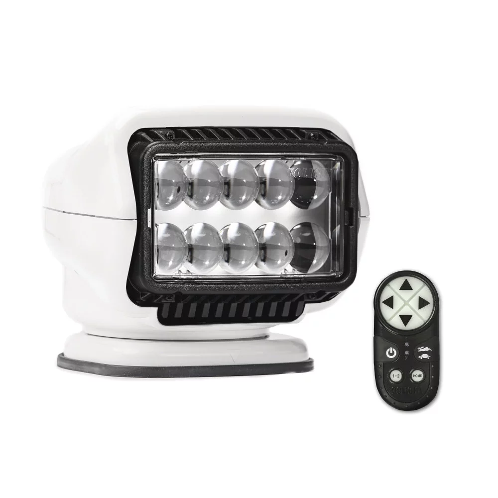 Golight 30004ST Stryker ST Permanent Mount LED Spotlight w/Remote - White - 30004ST