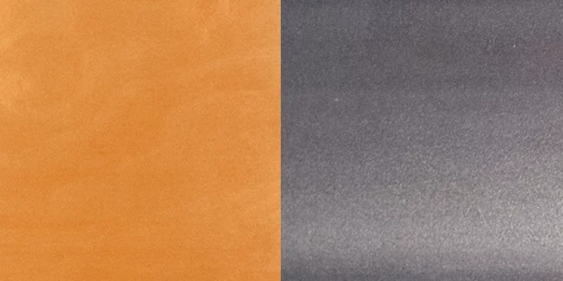 Emma + Oliver Clear Coated Metal Ladder Back Barstool, Natural Wood Seat