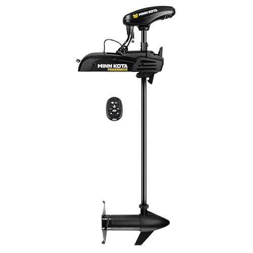 Minn Kota PowerDrive Bow-Mount Electric Trolling Motor with GPS, 55 Lb. Thrust, 54 in. Shaft, Freshwater