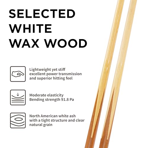 Set of 6 Pool Cues 57