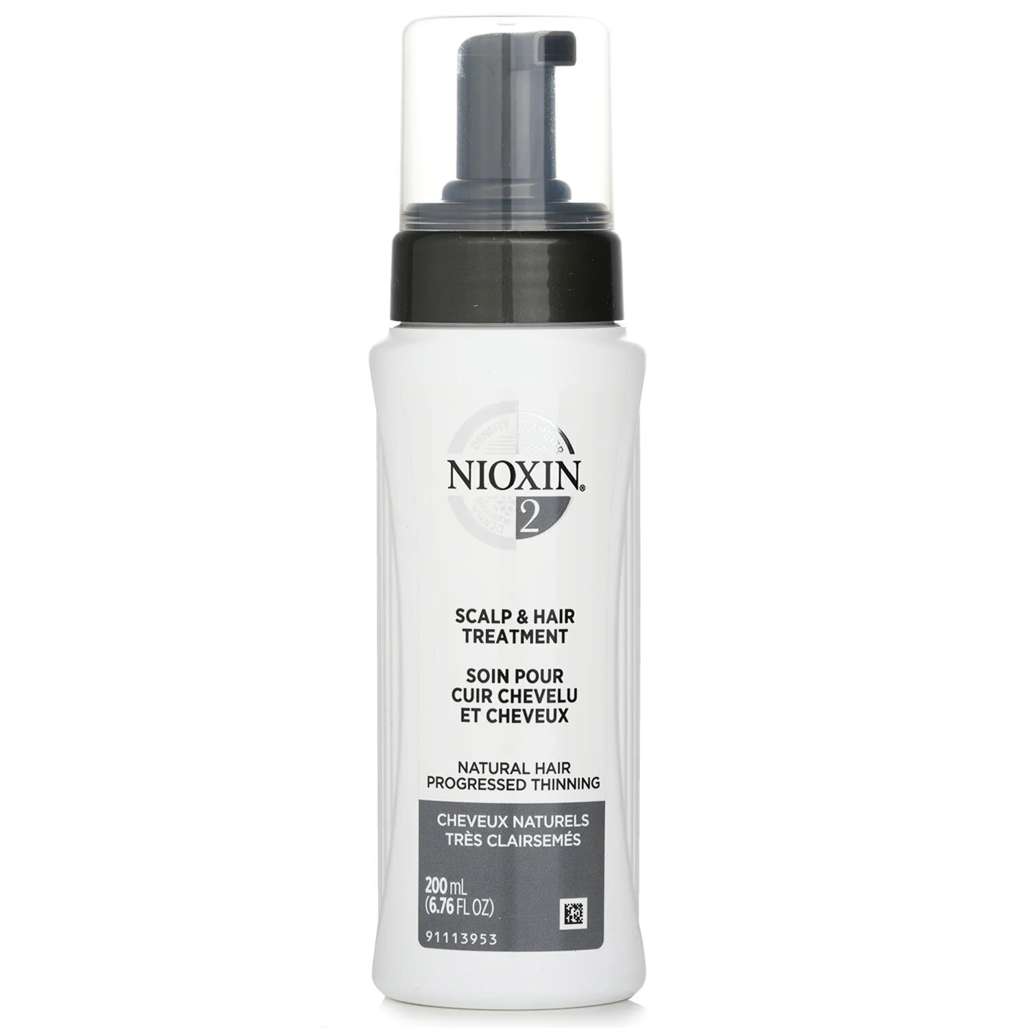 Nioxin Diameter System 2 Scalp & Hair Treatment (Natural Hair, Progressed Thinning) (box slightly damage)  200ml/6.76oz