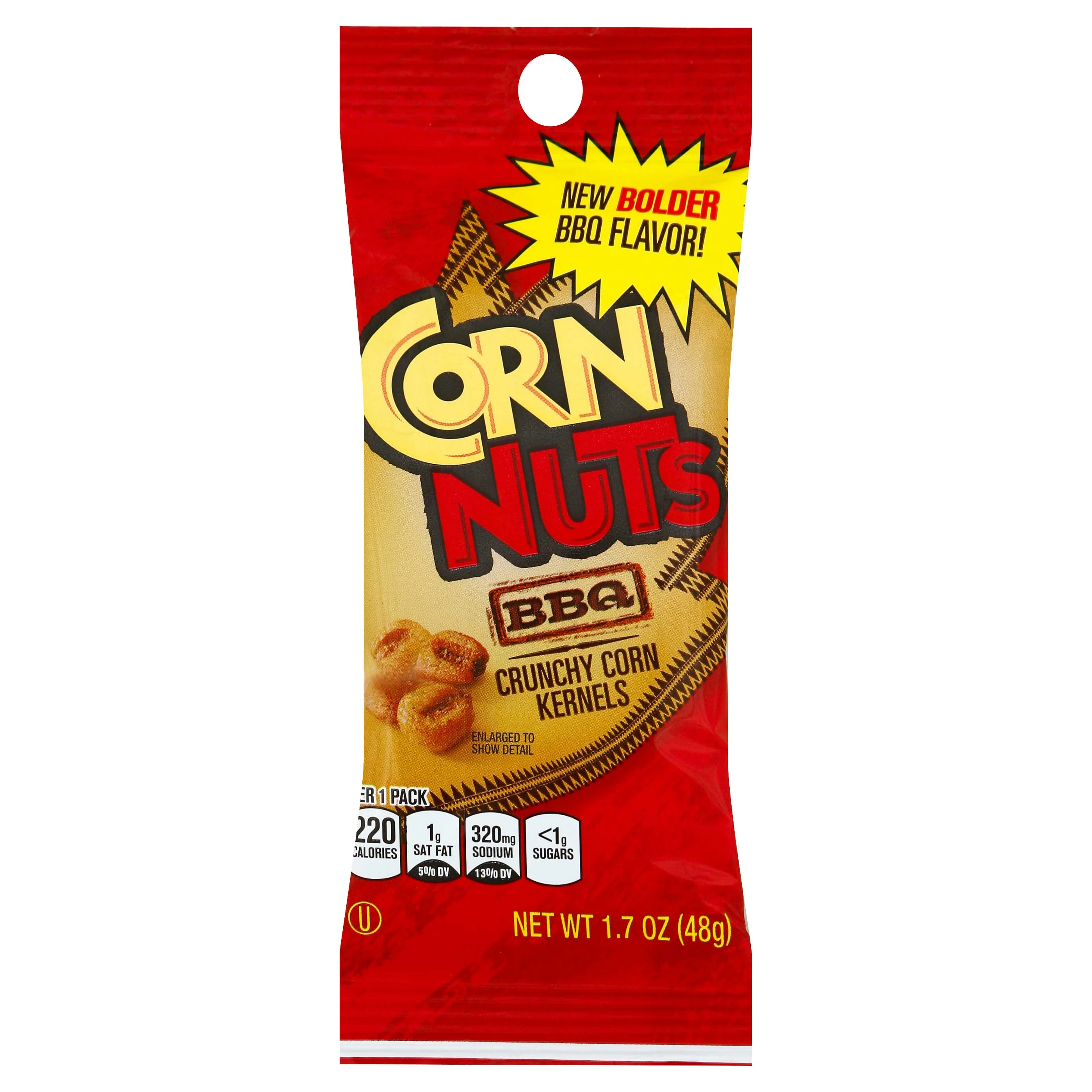 CornNuts Barbecue - 1.7 oz. bag, 2.6 per case