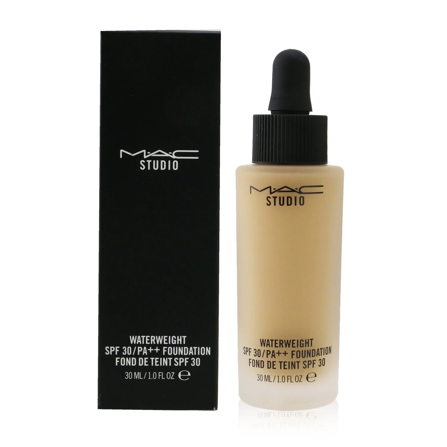 MAC Studio Waterweight Foundation SPF 30 - # NC25 (Light With Golden Peach Undertone)  30ml/1oz