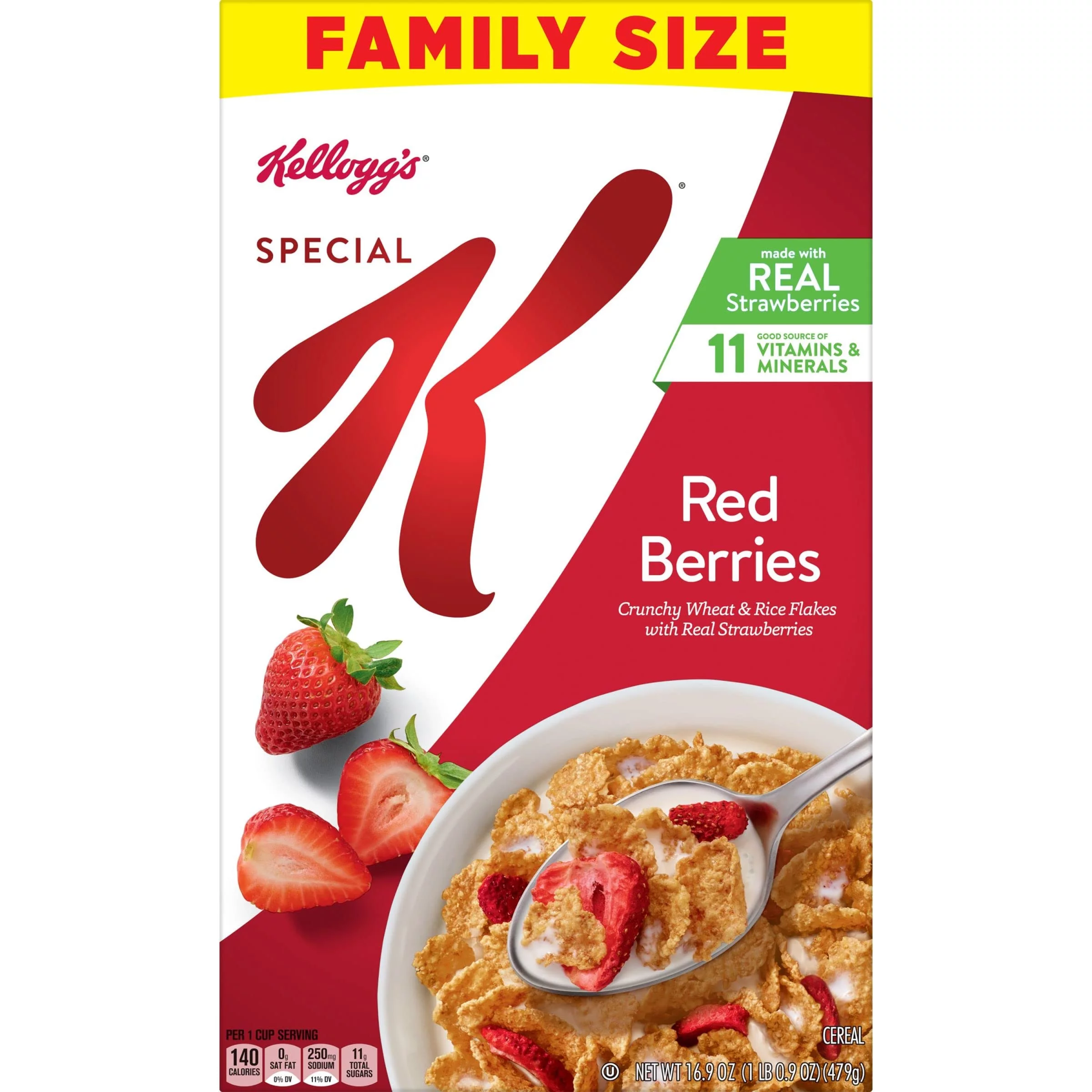 Kellogg S Special K Red Berries Cold Breakfast Cereal (Pack of 2)