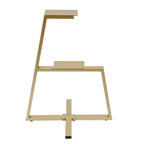 3-Tier End Table Living Room Sofa Side Snack Table Coffee Tray Under Sofa Table