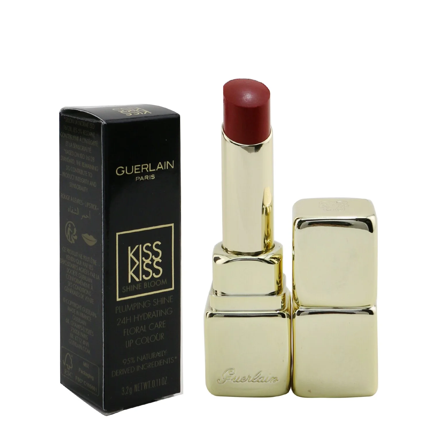 Guerlain KissKiss Shine Bloom Lip Colour - # 109 Lily Caress  3.2g/0.11oz