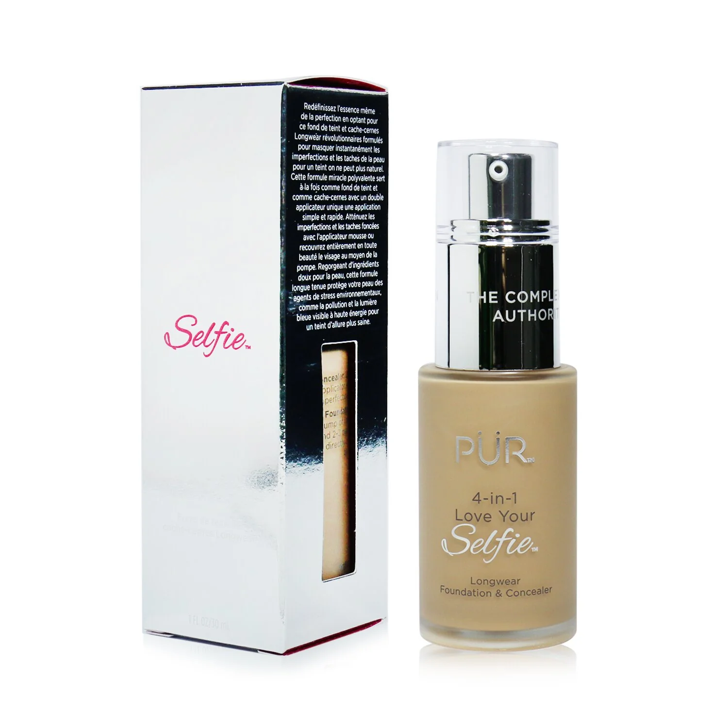 PUR (PurMinerals) 4 in 1 Love Your Selfie Longwear Foundation & Concealer - #TP2 Warm Nude (Light Tan Skin With Pink Undertones)  30ml/1oz