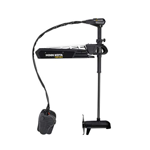 Minn Kota Fortrex Bow-Mount Electric Trolling Motor with Dual Spectrum Chirp Sonar, 80 Lb. Thrust, 52 in. Shaft, Freshwater