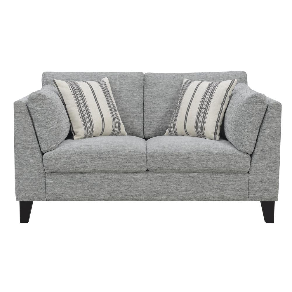 Wallace & Bay Doyle Loveseat, Gray