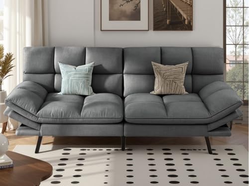 DWVO Multifunctional Futon Sofa Bed, Convertible Sleeper Sofa, 70