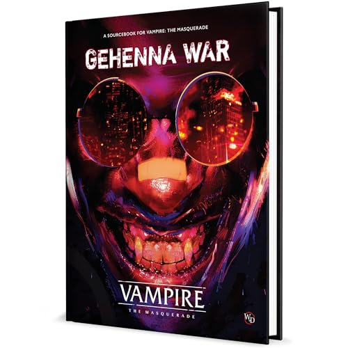 Renegade Game Studios: Vampire: The Masquerade 5th Edition Roleplaying Game - Gehenna War Sourcebook - RPG Book, Storytelling & Faced-Paced Action