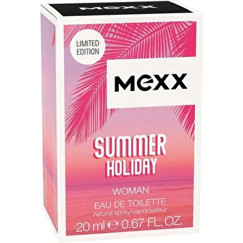 Mexx Summer Holiday Woman Eau de Toilette Glass Spray Bottle 20ml