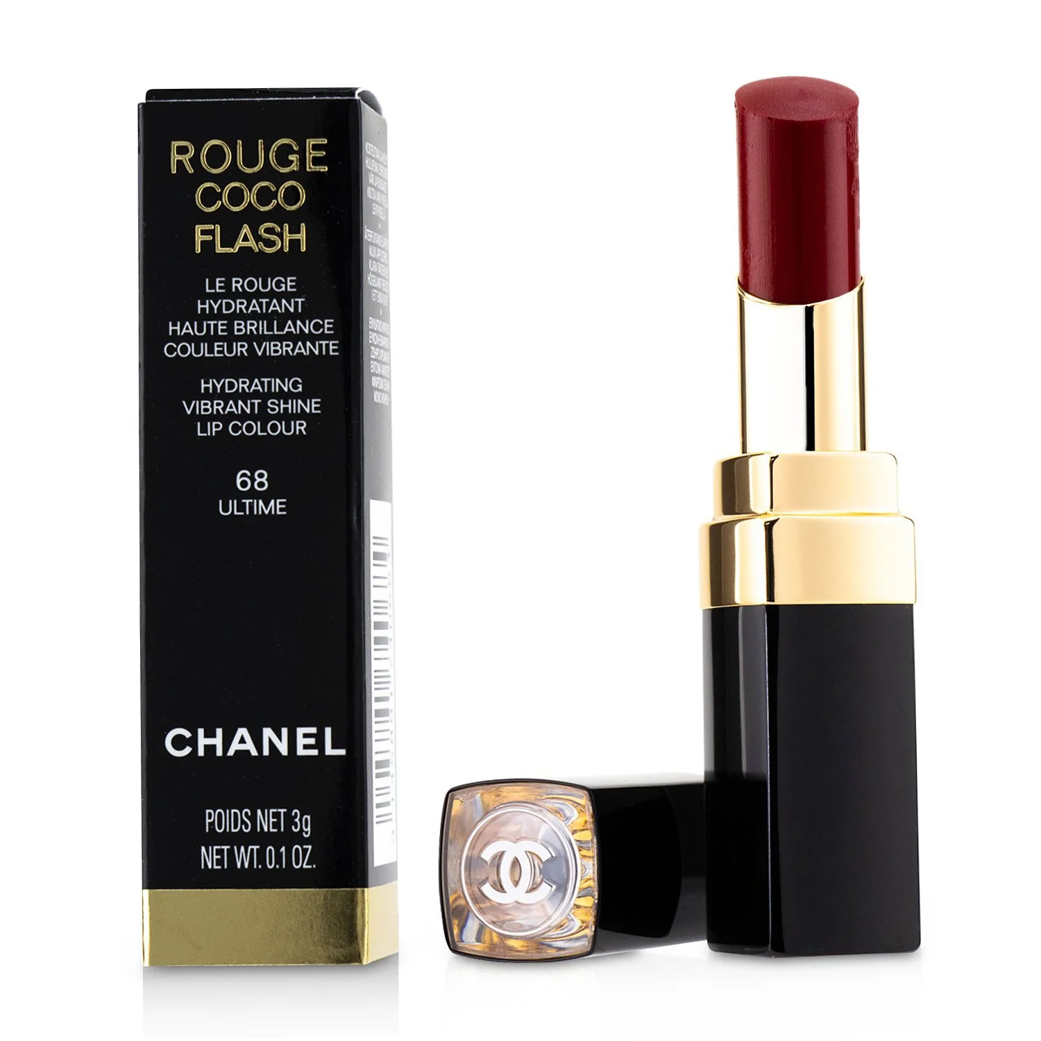 Chanel Rouge Coco Flash Hydrating Vibrant Shine Lip Colour - # 142 Crush  3g/0.1oz