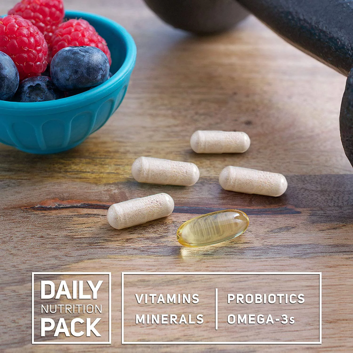 BoxJump 360 for Men Daily Nutrition Packs with Vitamins, Minerals, Omega-3s and Probiotics (30-Day Supply, 30 Count)