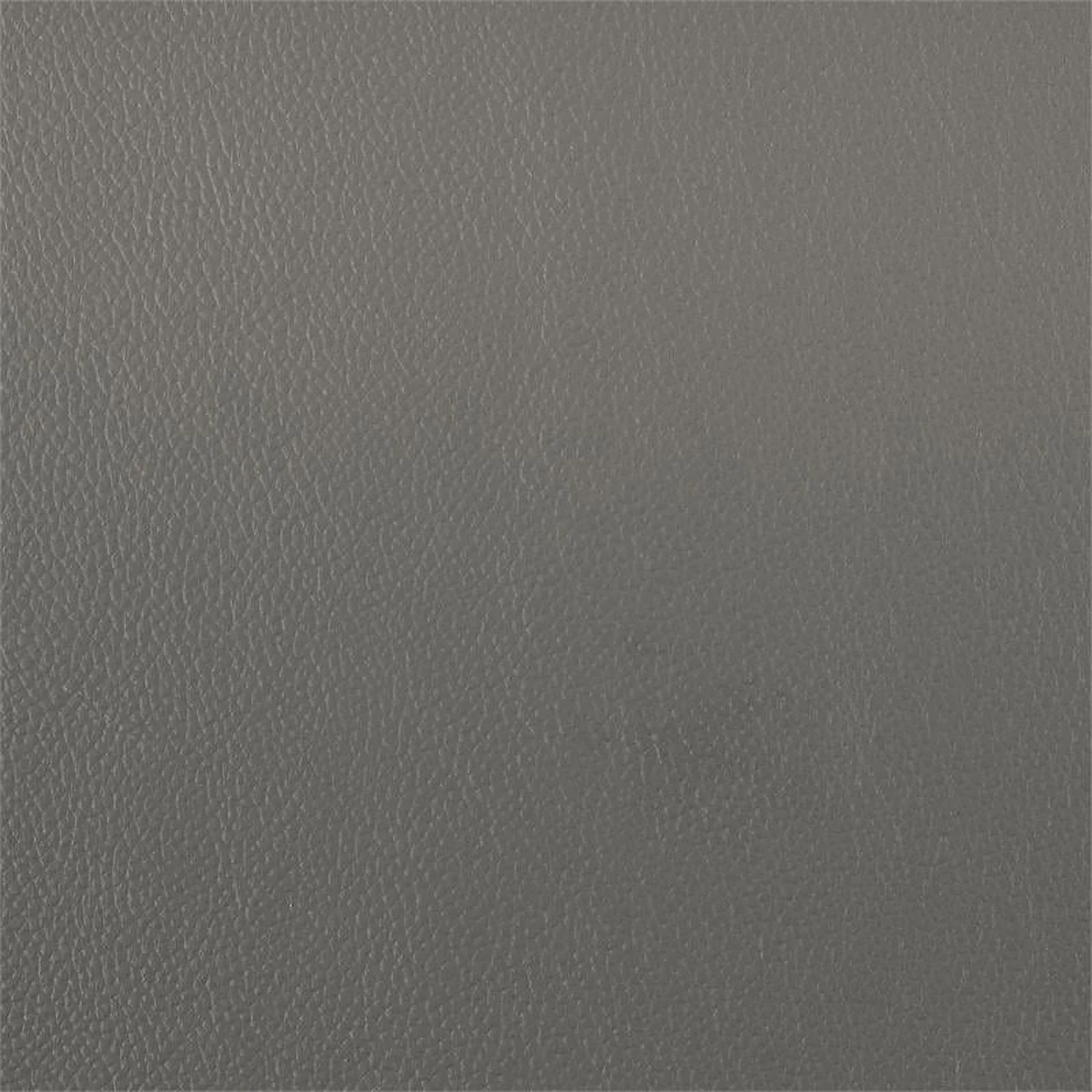 Pemberly Row Modern Leather Double Reclining Love Seat in Gray