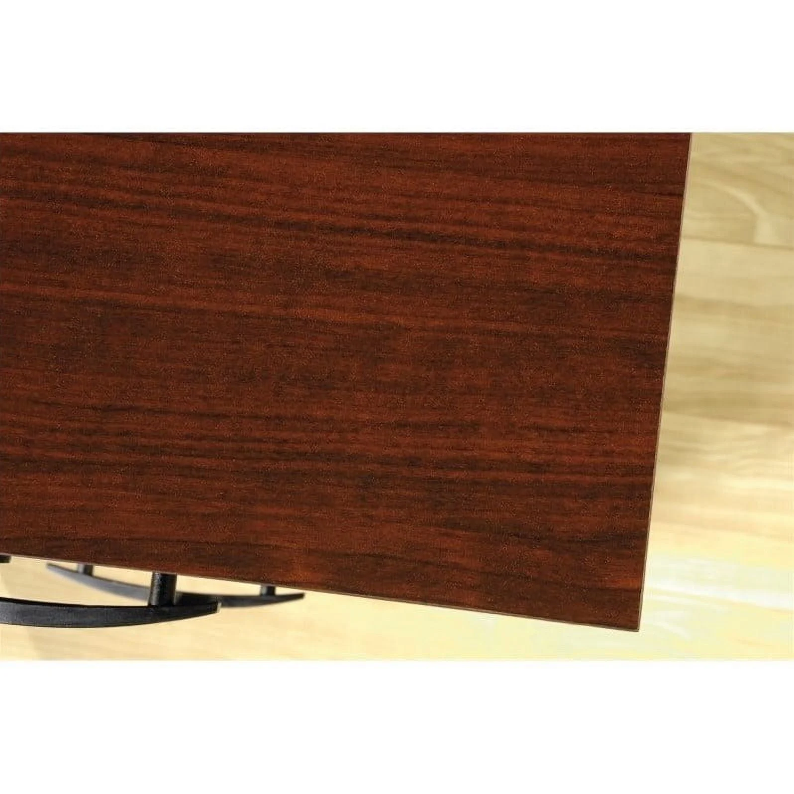 Home Square 2 Drawer Wood Filing Cabinet Set in Classic Cherry (Set of 2)