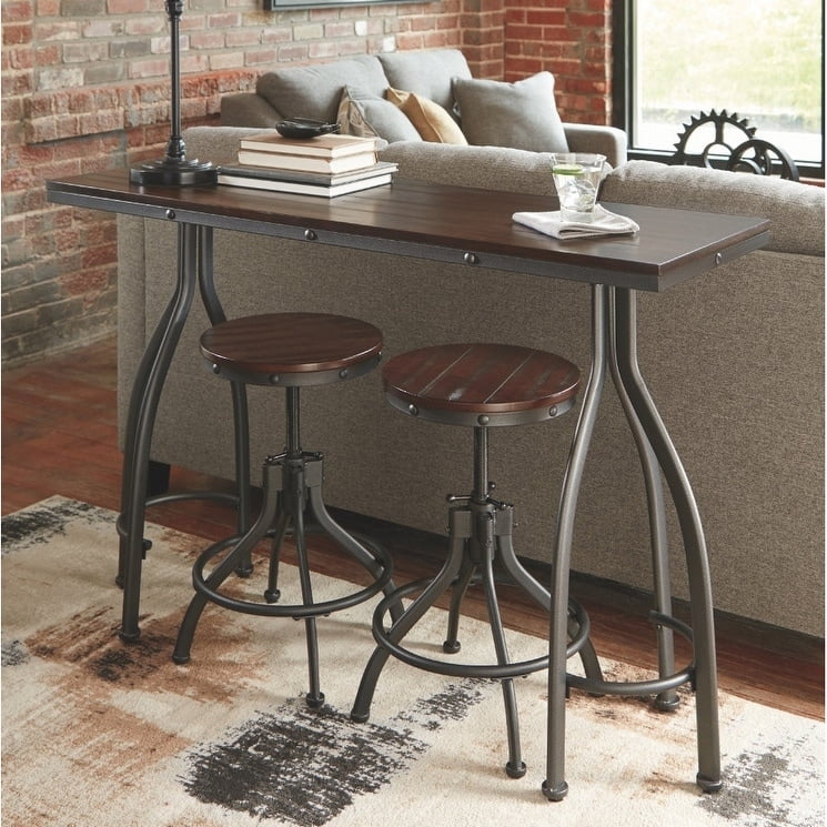 Signature Design by Ashley  Bambadjan Counter Height Table and Bar Stools 3-piece Set