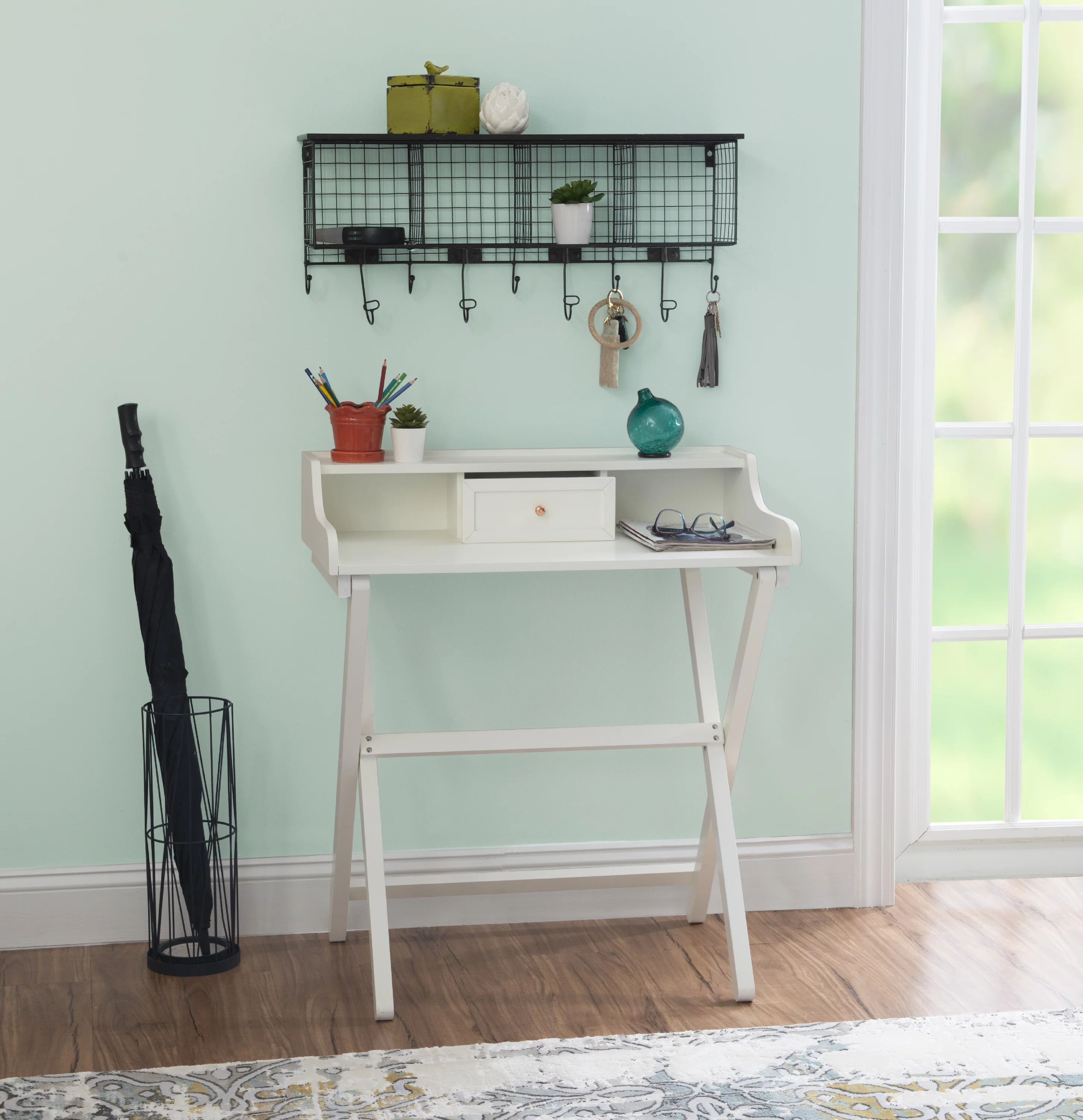 Linon Coy Folding Desk, 34.25