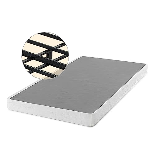 ZINUS 5 Inch Metal Smart Box Spring with Quick Assembly, Mattress Foundation, Strong Metal Frame, Easy Assembly, Queen