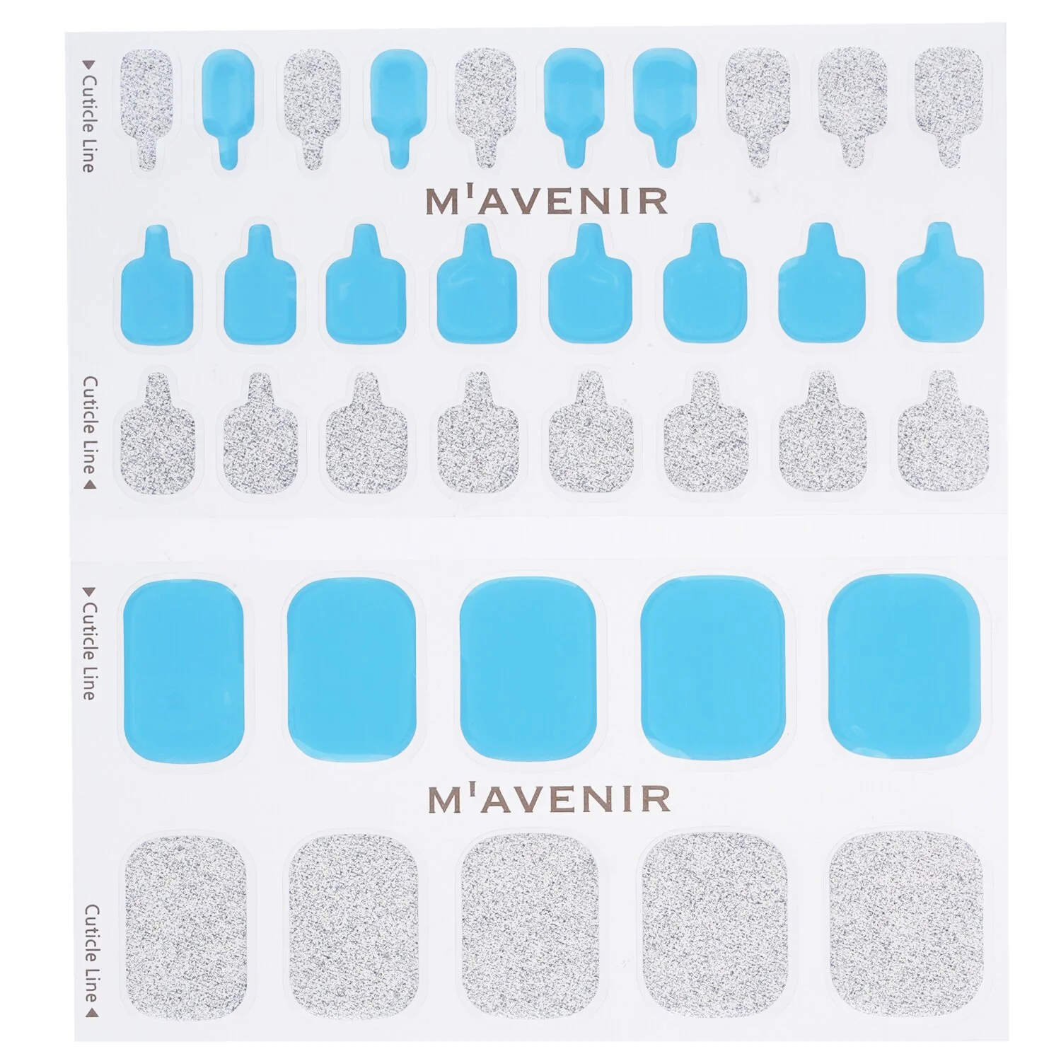 Mavenir Nail Sticker (Assorted Colour) - # Lollipops Nail  32pcs