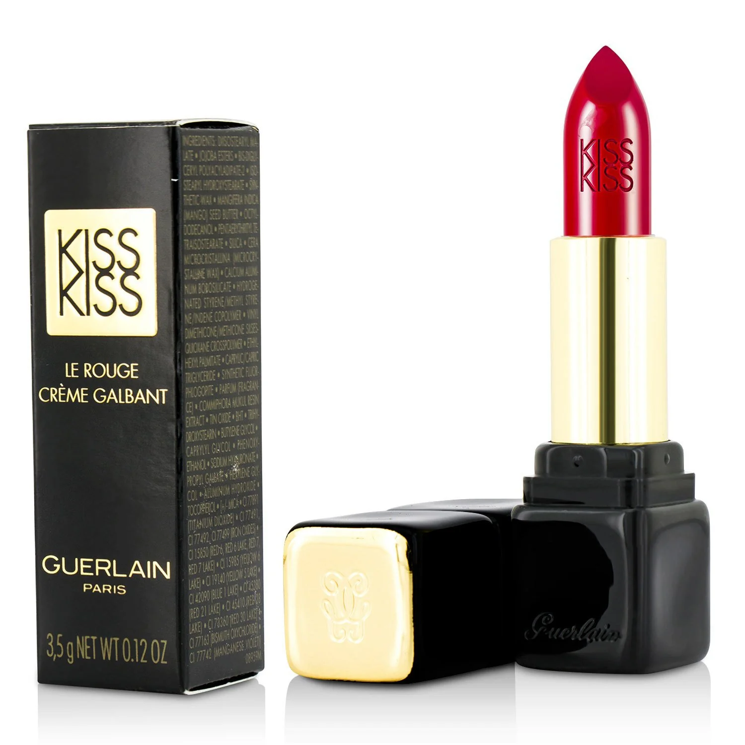 Guerlain KissKiss Shaping Cream Lip Colour - # 307 Nude Flirt  3.5g/0.12oz