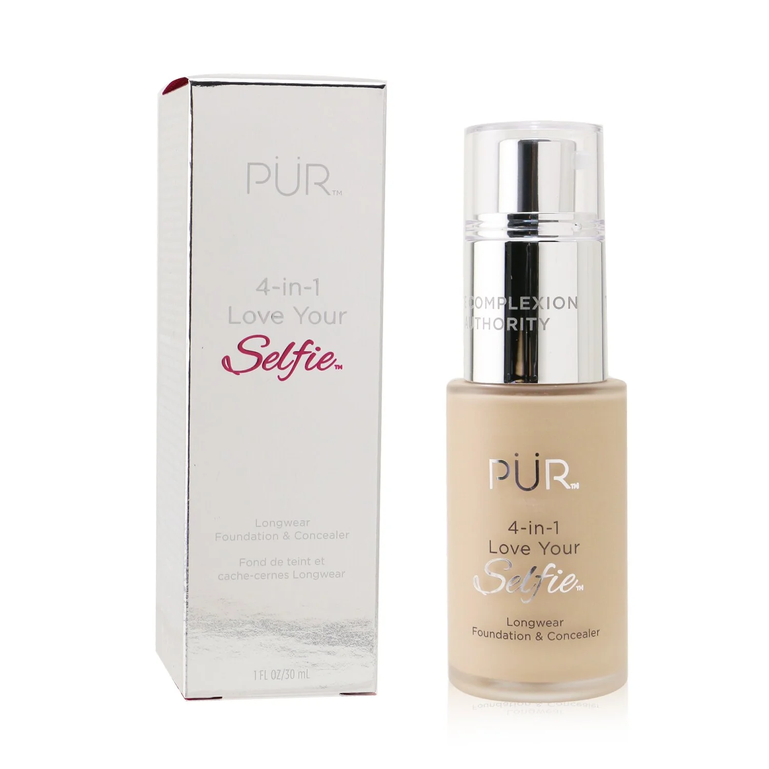 PUR (PurMinerals) 4 in 1 Love Your Selfie Longwear Foundation & Concealer - #MG5 Almond (Golden Medium Skin With Golden Undertones)  30ml/1oz