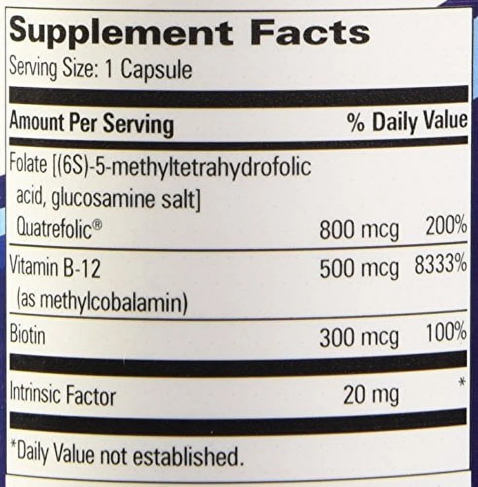 Progressive Labs- B-12 Intrinsic Factor 60 caps