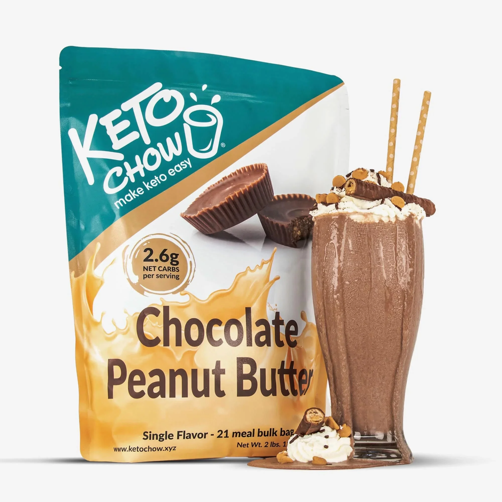 Chocolate Peanut Butter Keto Chow