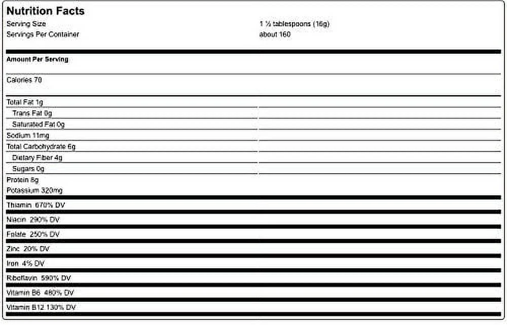 RED STAR Nutritional Large Yeast Flake, 6 Pound
