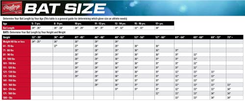 Rawlings | Machine Baseball Bat | USA | -10 Drop | 2 5/8