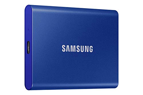 Samsung T7 Portable SSD, 1TB External Solid State Drive, Speeds Up to 1,050MB/s, USB 3.2 Gen 2, Reliable Storage for Gaming, Students, Professionals, MU-PC1T0T/AM, Gray