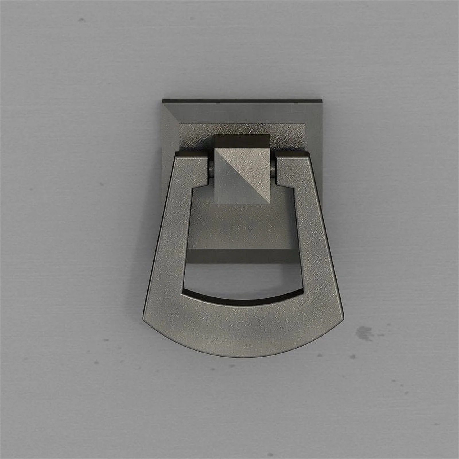 Pemberly Row Engineered Wood L-Shaped Desk and Chair Set in Cape Cod Gray